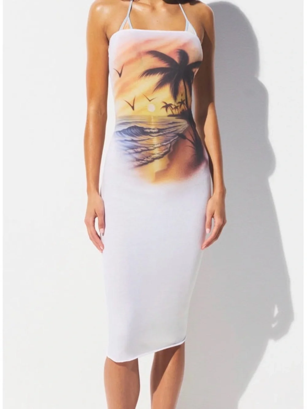 NWT Skims Swim Cover-Up Cotton Jersey Tube Dress XS